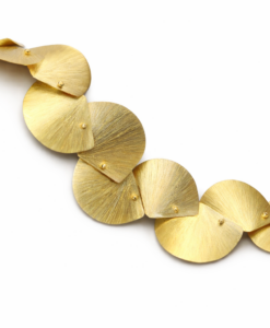 Pulsera Oro. Colección Abanicos